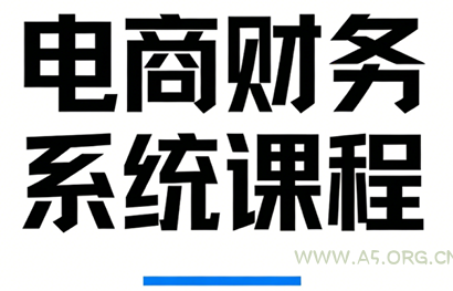 郑老师·电商财务系统课程-小红泡