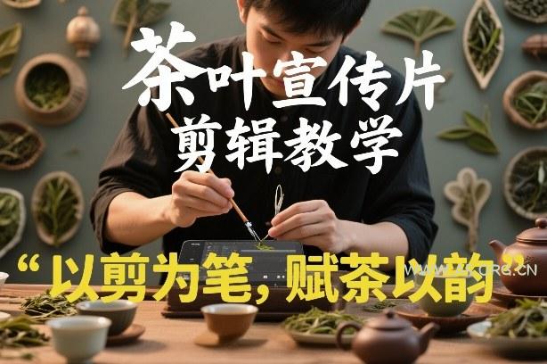 茶叶宣传片剪辑教学,以剪为笔,赋茶以韵,新手也能拍出高级感-小红泡