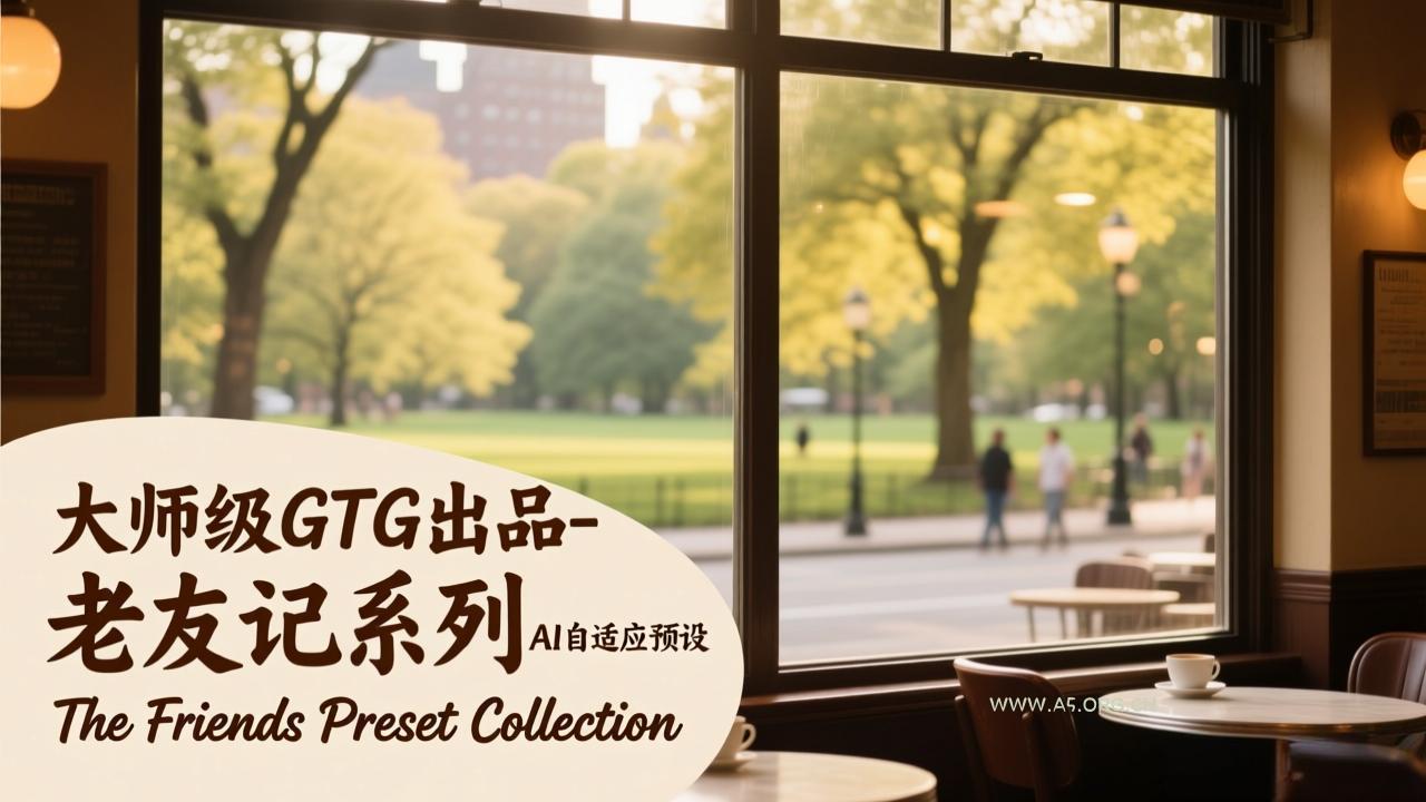 大师级GTG出品-老友记系列AI自适应预设The Friends Preset Collection-小红泡