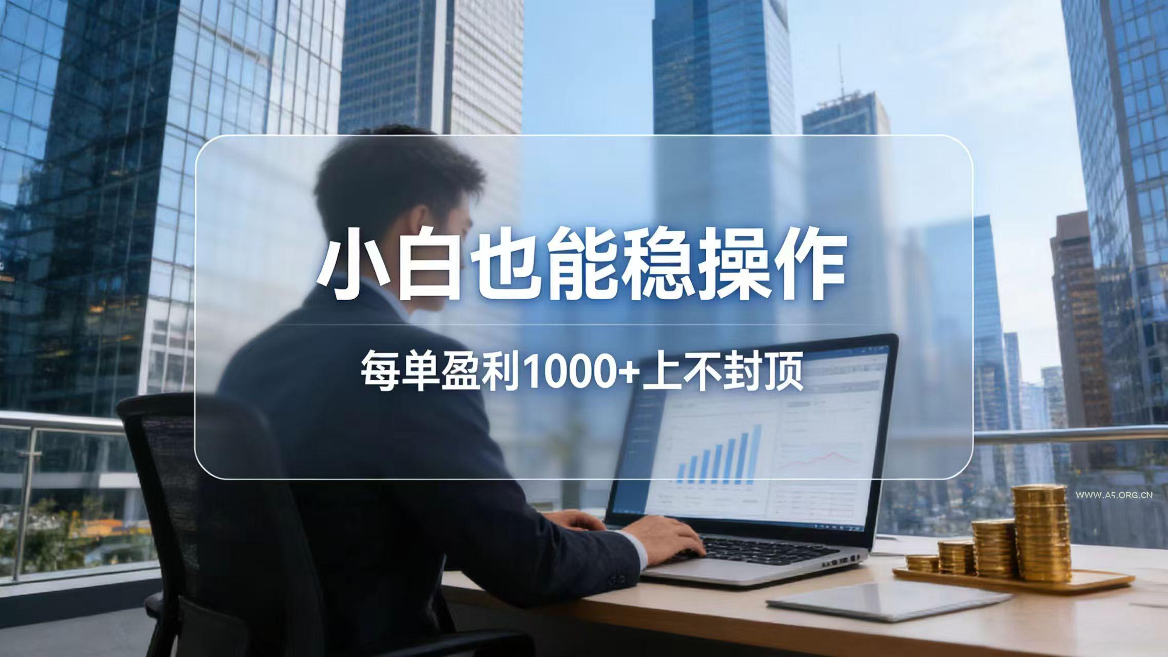 2026新项目，小白也能稳操作，每单盈利1000+上不封顶-小红泡