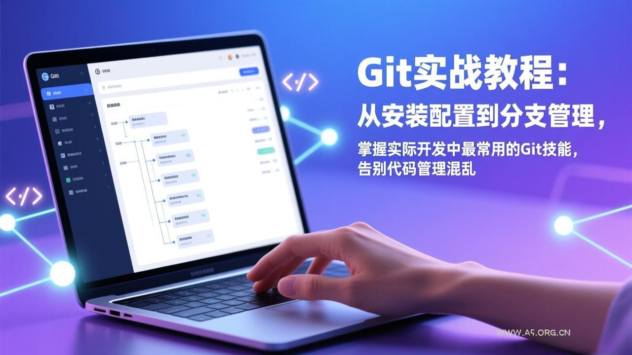Git实战教程:从安装配置到分支管理,掌握实际开发中最常用的Git技能,告别代码管理混乱-小红泡