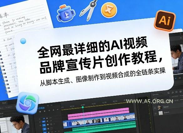 全网最详细的AI视频品牌宣传片创作教程,从脚本生成、图像制作到视频合成的全链条实操-小红泡
