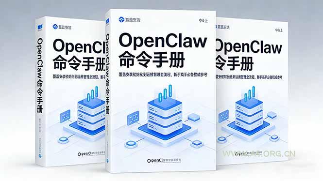 OpenClaw命令手册：覆盖安装初始化到运维管理全流程，新手高手必备权威参考-小红泡
