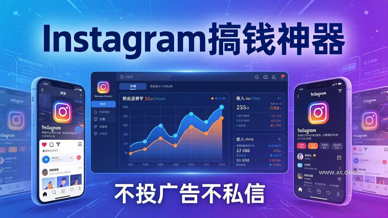 Instagram搞钱神器:月涨6万粉+月入5万刀,不投广告不私信,靠算法+低价产品-小红泡