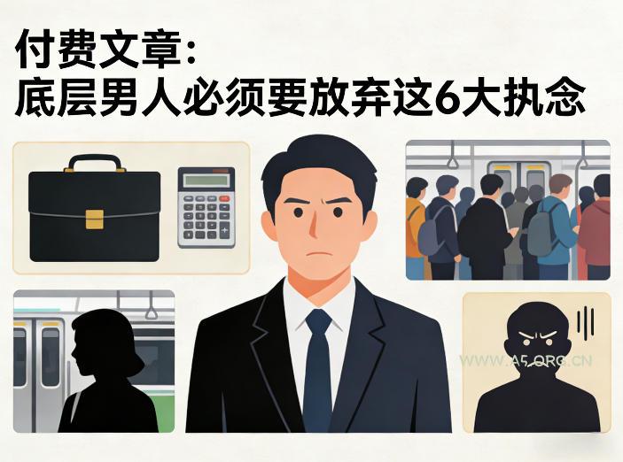 付费文章:底层男人必须要放弃这6大执念-小红泡