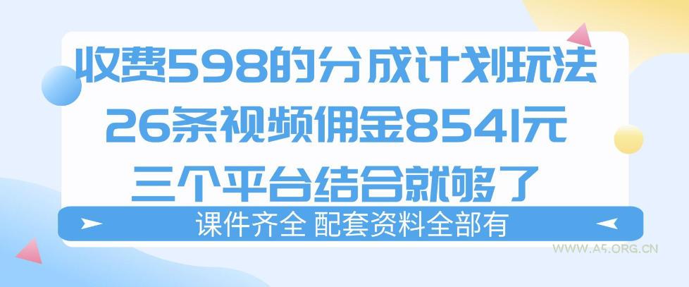 拆解外面收费1980的分成计划猫咪vlog玩法，三天佣金8541(仅供参考)-小红泡