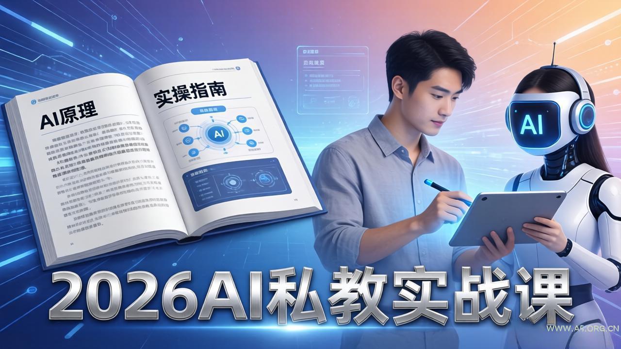 2026AI私教实战课：从AI原理到全场景实操，零基础学会用AI提效+单人单干创业-小红泡
