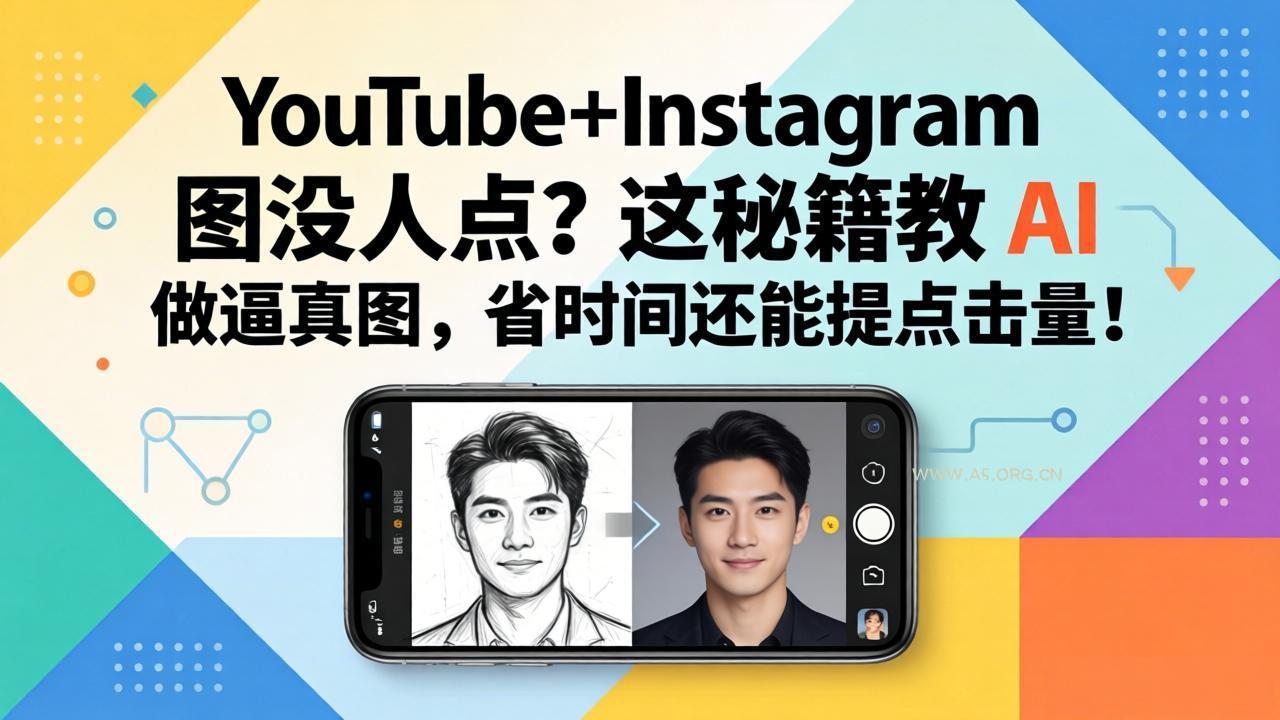 YouTube+Instagram图没人点?这秘籍教 AI 做逼真图,省时间还能提点击量-小红泡