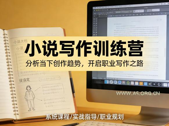 小说加写作训练营,带你分析如何在当下脱颖而出,开启你的职业创作之路-小红泡