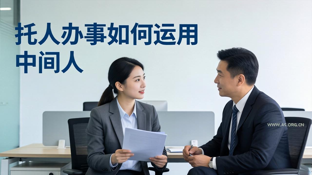付费文章:托人办事如何运用中间人?-小红泡