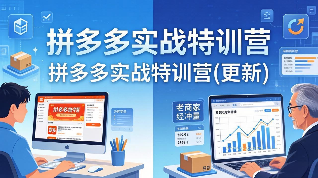 拼多多实战特训营(更新4月-小红泡