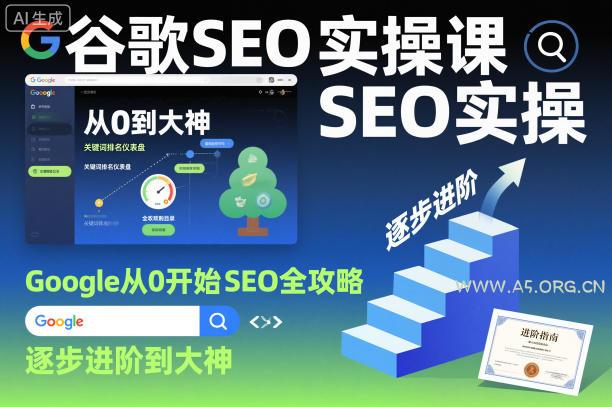 谷歌SEO实操课,Google从0开始SEO全攻略,逐步进阶到大神(更新26年)-小红泡