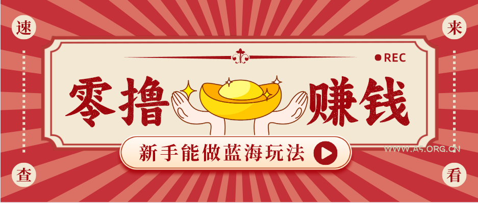 新手也能变现的蓝海玩法，一个人人能做的项目，需求量极大日入300+！-小红泡
