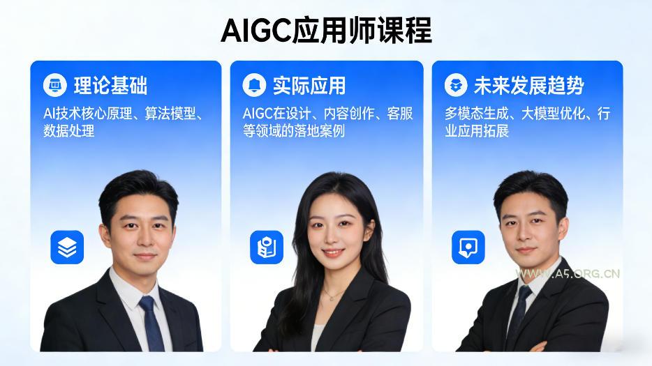 AIGC应用师课程，覆盖了AI技术的理论基础、实际应用、以及未来发展趋势(更新)-小红泡