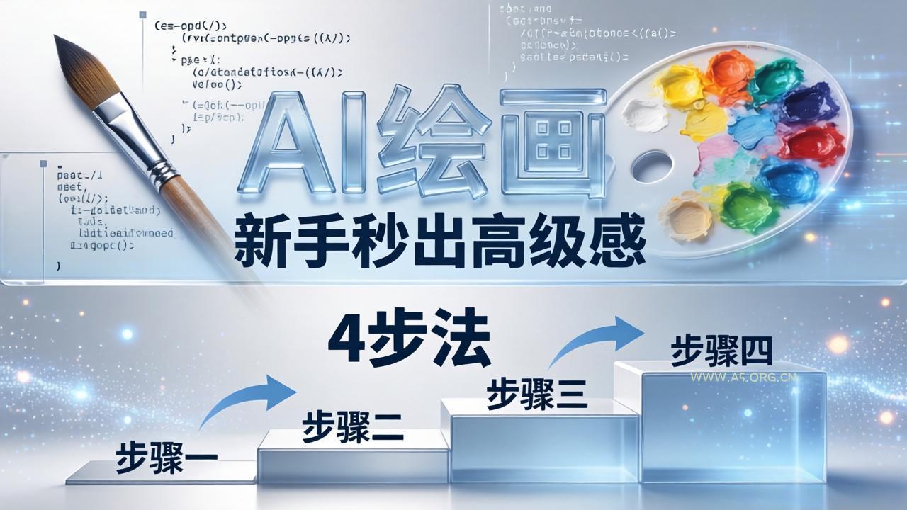 AI绘画入门别再硬磕了!即梦4步法:万能提示词公式+BRTR框架,新手秒出高级感-小红泡