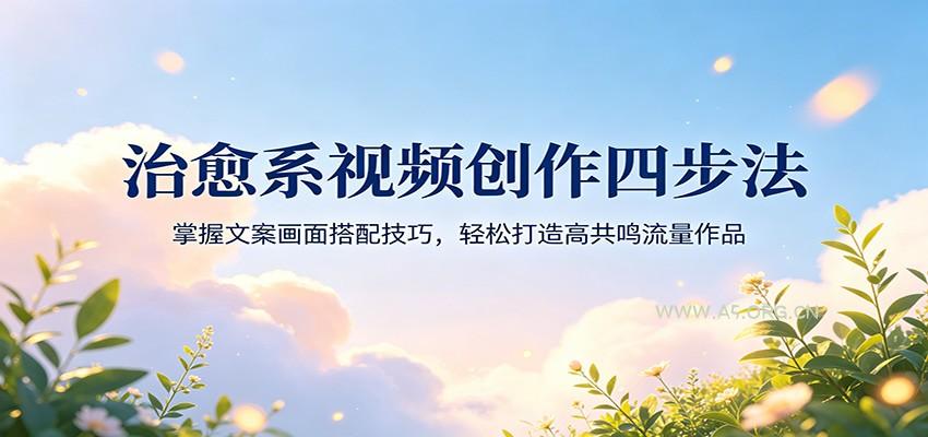 治愈系视频创作四步法:掌握文案画面搭配技巧,轻松打造高共鸣流量作品-小红泡
