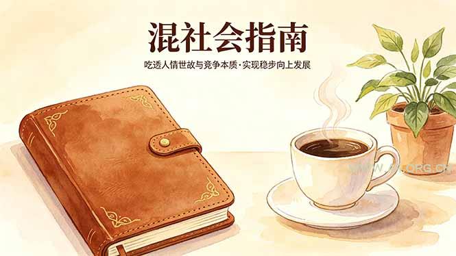 付费文章：混社会指南，吃透人情世故与竞争本质，实现稳步向上发展-小红泡