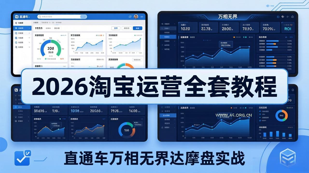 2026淘宝运营全套教程(更新5月3日-小红泡