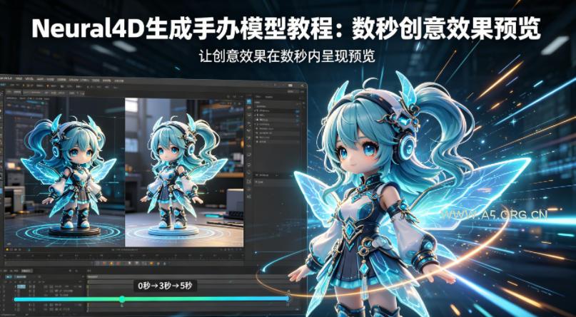 Neural4D生成手办模型教程,让创意效果在数秒内呈现预览-小红泡