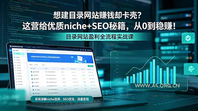 想建目录网站赚钱却卡壳?这营给优质 niche+SEO 秘籍,从 0 到稳赚!-小红泡