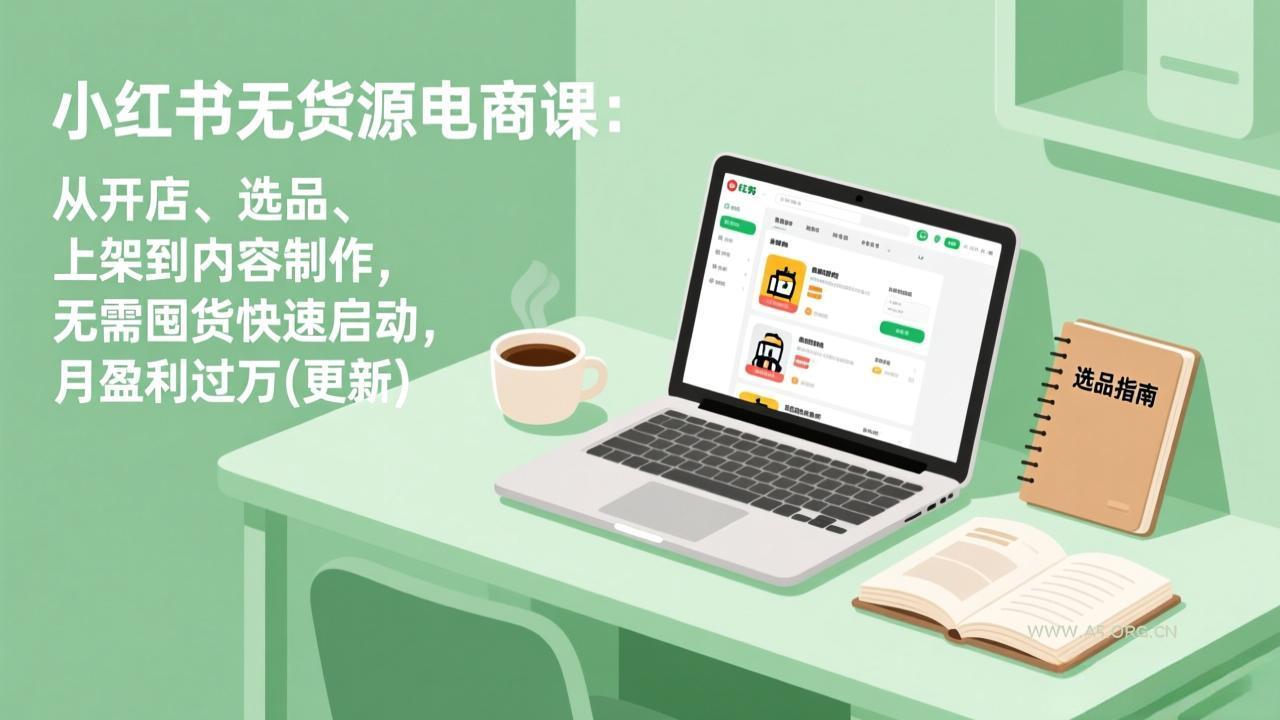 小红书无货源电商课(5月12更新-小红泡