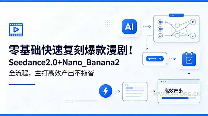 零基础快速复刻爆款漫剧!Seedance2.0+Nano_Banana2全流程,主打高效产出不拖沓-小红泡