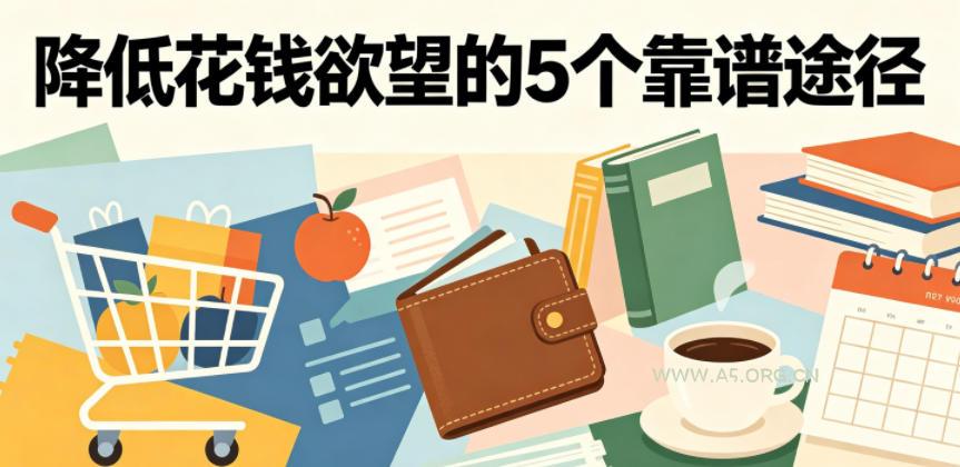 付费文章：降低花钱欲望的5个靠谱途径-小红泡
