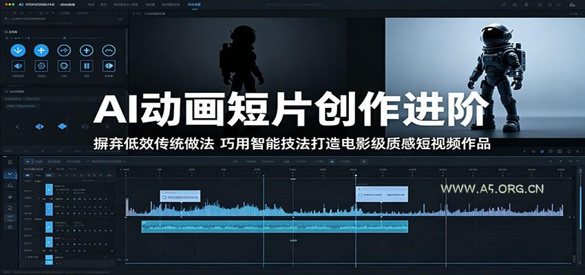 AI动画短片创作进阶：摒弃低效传统做法，巧用智能技法打造电影级质感短视频作品-小红泡