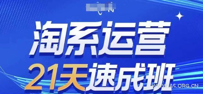 淘系运营21天速成班,0基础轻松搞定淘系运营,不做假把式,快速复制落地(更新26年5月)-小红泡