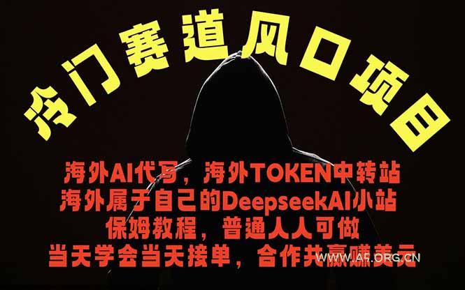 冷门赛道风口项目 海外AI代写!0成本运作完全免费!当天注册当天接单,接单接到手抽筋,无脑...-小红泡