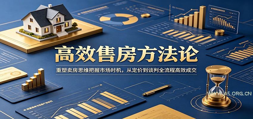 高效售房方法论：重塑卖房思维把握市场时机，从定价到谈判全流程高效成交-小红泡