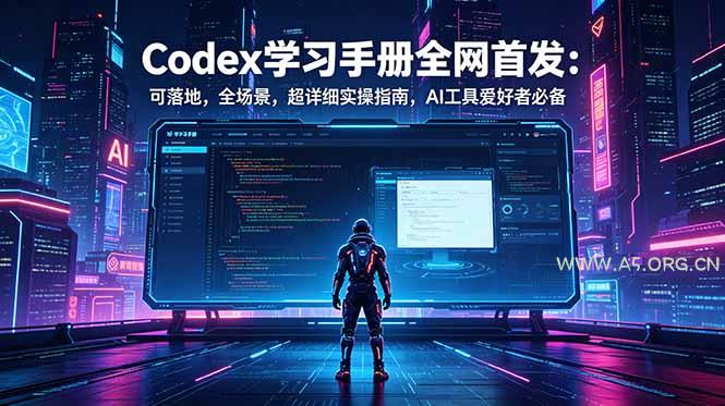 Codex学习手册全网首发：可落地，全场景，超详细实操指南，AI工具爱好者必备-小红泡