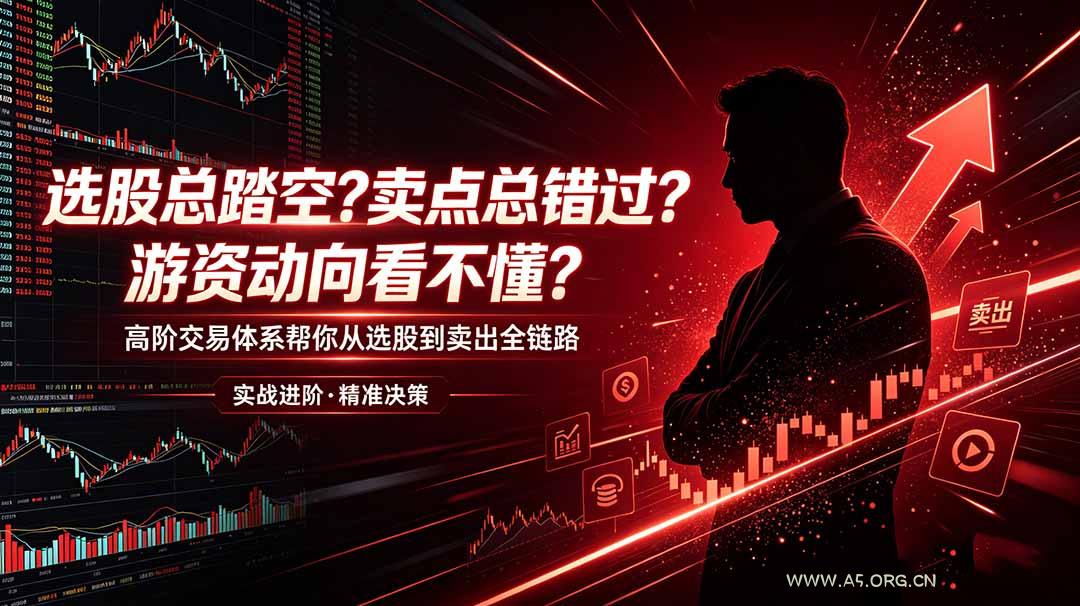 选股总踏空?卖点总错过?游资动向看不懂?高阶交易体系帮你从选股到卖出全链路(更新6月-小红泡