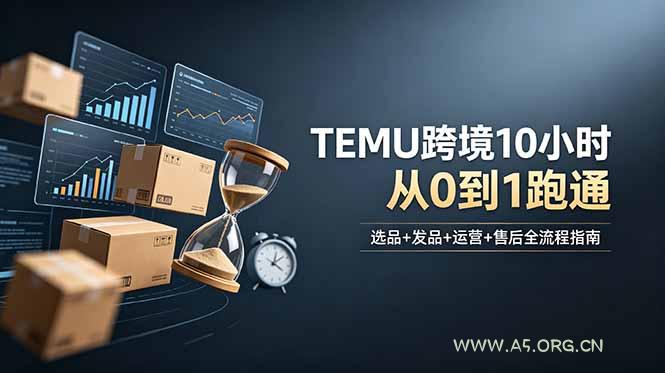 想做TEMU跨境但不知从何下手？选品+发品+运营+售后，10小时从0到1跑通-小红泡