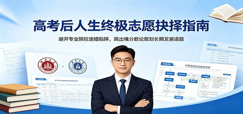 高考后人生终极志愿抉择指南：避开专业院校选错陷阱，跳出唯分数论规划长期发展道路-小红泡