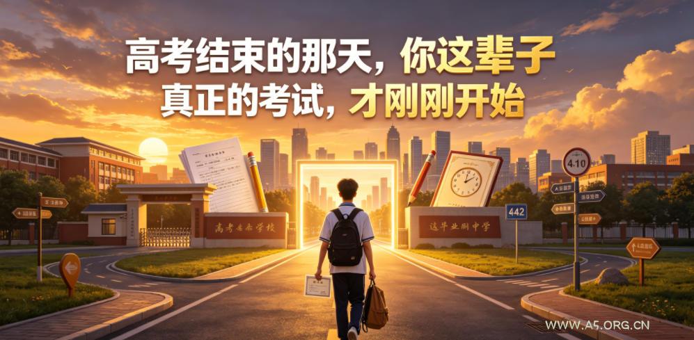 付费文章:高考结束的那天,你这辈子真正的考试,才刚刚开始-小红泡