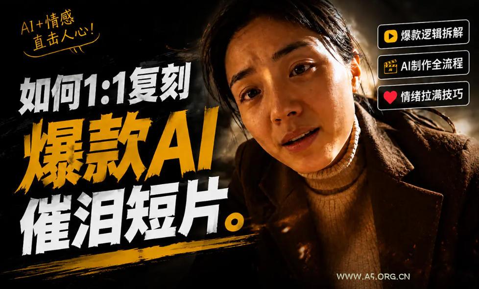 豆包+Gemini生成真人AI短剧-拆解复刻百万爆款第一人称短片，一站式讲透爆款复刻全流程-小红泡