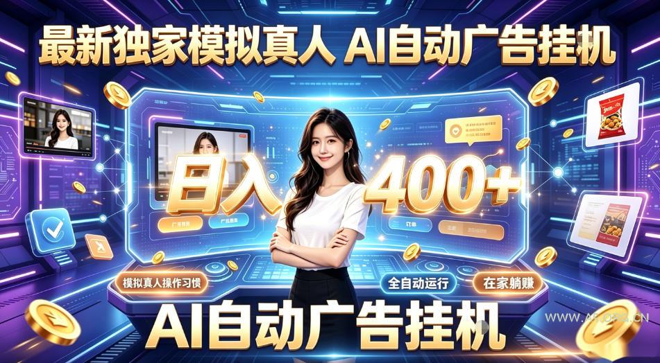 最新独家模拟真人，AI自动挂号挂G，日入400+，全程全自动运行，无需人工【揭秘】-小红泡