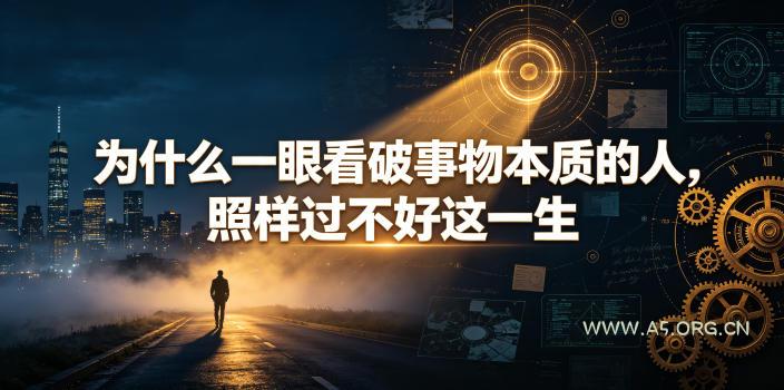 付费文章:为什么一眼看破事物本质的人,照样过不好这一生-小红泡
