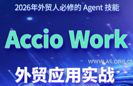 铭超老师·AccioWork外贸Agent应用实战-小红泡