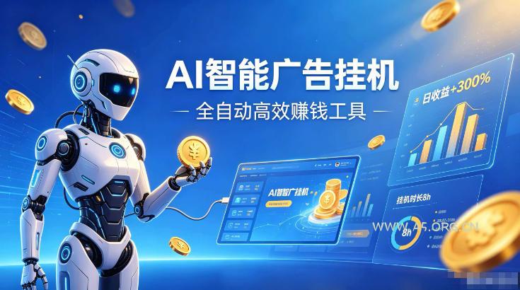 AI智能广告挂G,在家自动賺收益,全程无需人工操作、不用直播、不用拉人【揭秘】-小红泡
