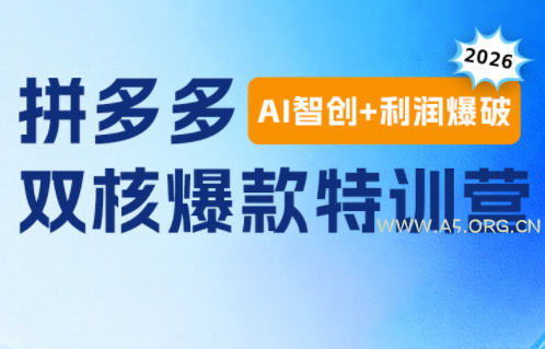 贾真电商108将·拼多多“AI智创+利润爆破“双核爆款特训营-小红泡