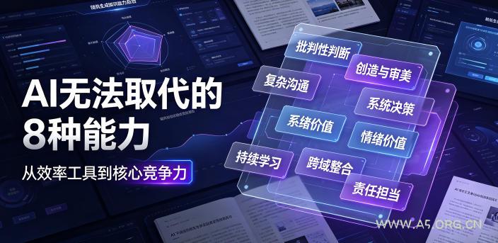 付费文章:AI无法取代的8种能力-小红泡