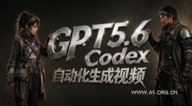 GPT5.6+Codex自动化生成视频全流程实战,从提示词设计、角色设定、封面海报,到视频生成思路与自动化工作流-小红泡