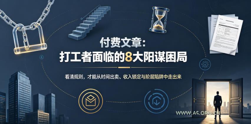 付费文章:打工者面临的8大阳谋困局-小红泡