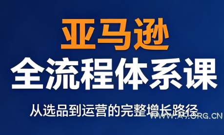 跨境大武当·亚马逊全流程体系课-小红泡