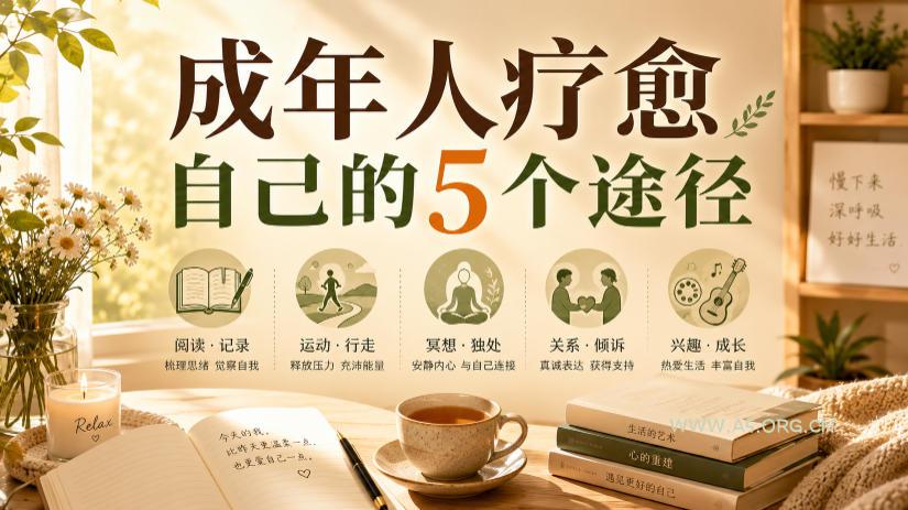 付费文章:成年人疗愈自己的5个途径-小红泡