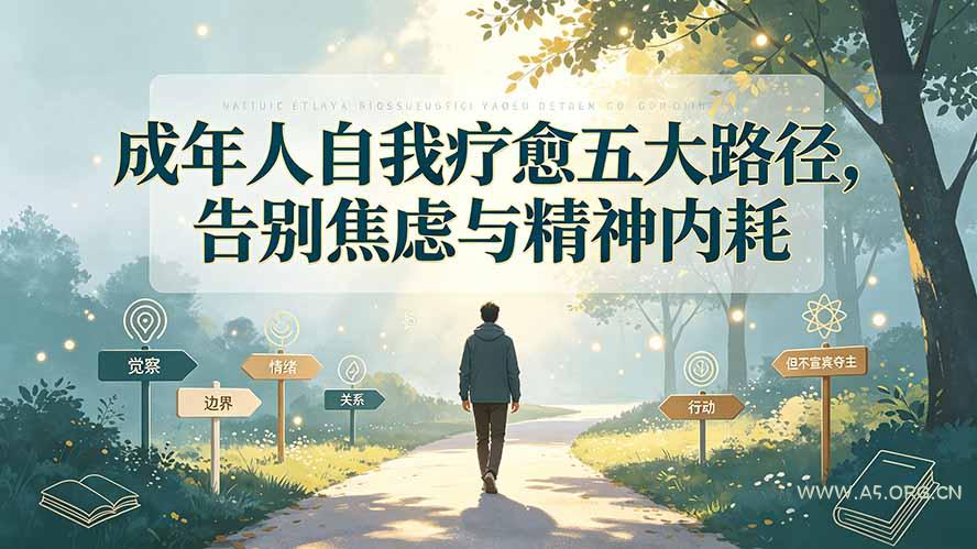 付费文章:成年人自我疗愈五大路径,告别焦虑与精神内耗-小红泡