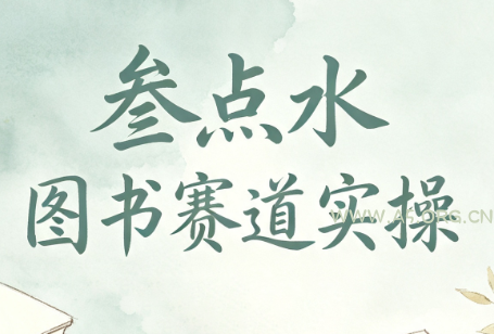 叁点水图书赛道实操-小红泡