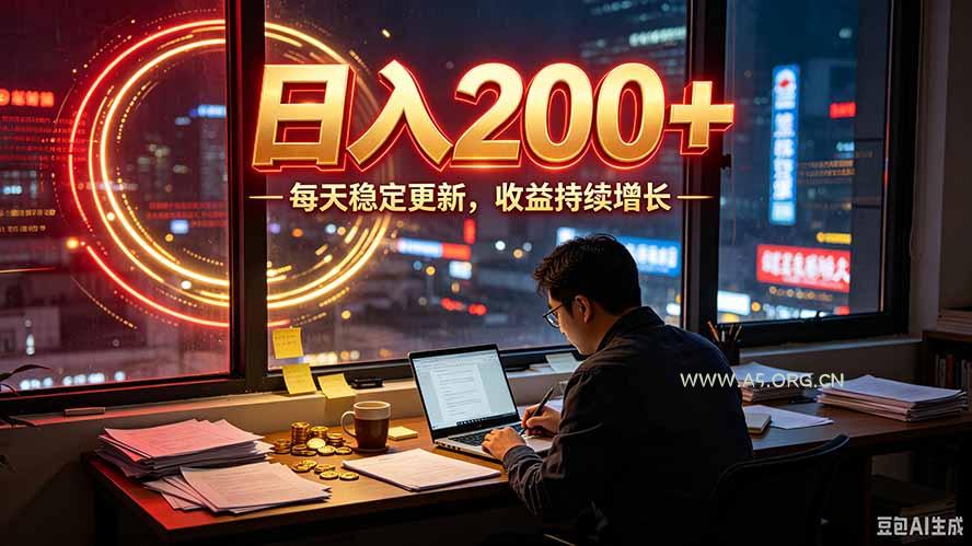 番茄达人变现新玩法，全自动运行 每日300+-小红泡